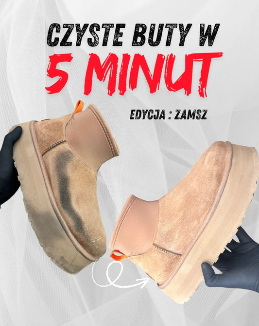 Czyste buty w 5 minut - edycja ZAMSZ