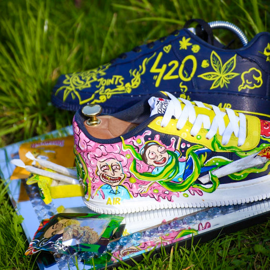 Rick and Morty (Magiczna szufladka) Custom AF1