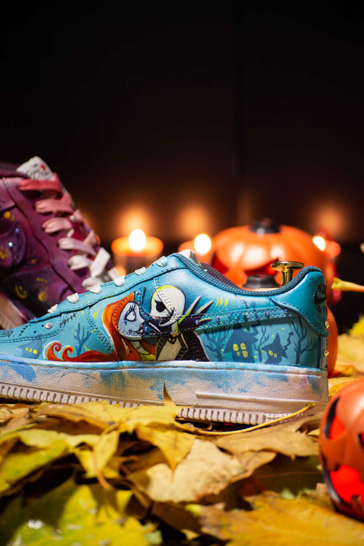 CUSTOM AF1 Miasteczko Halloween