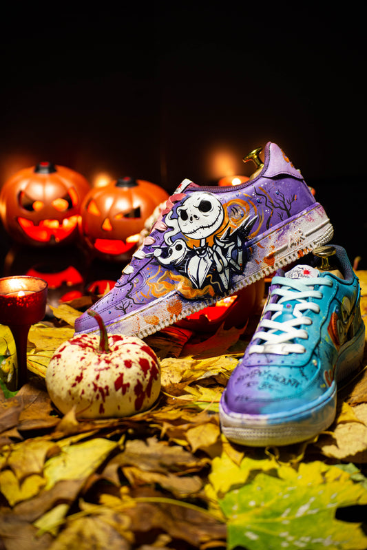 CUSTOM AF1 Miasteczko Halloween